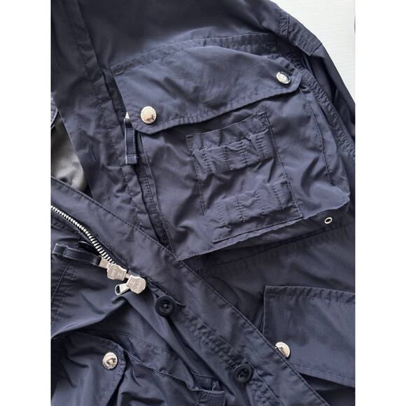 Polo Ralph Lauren Field Utility Jacket Nylon Navy M65 Cargo Multipocket - Picture 3 of 6